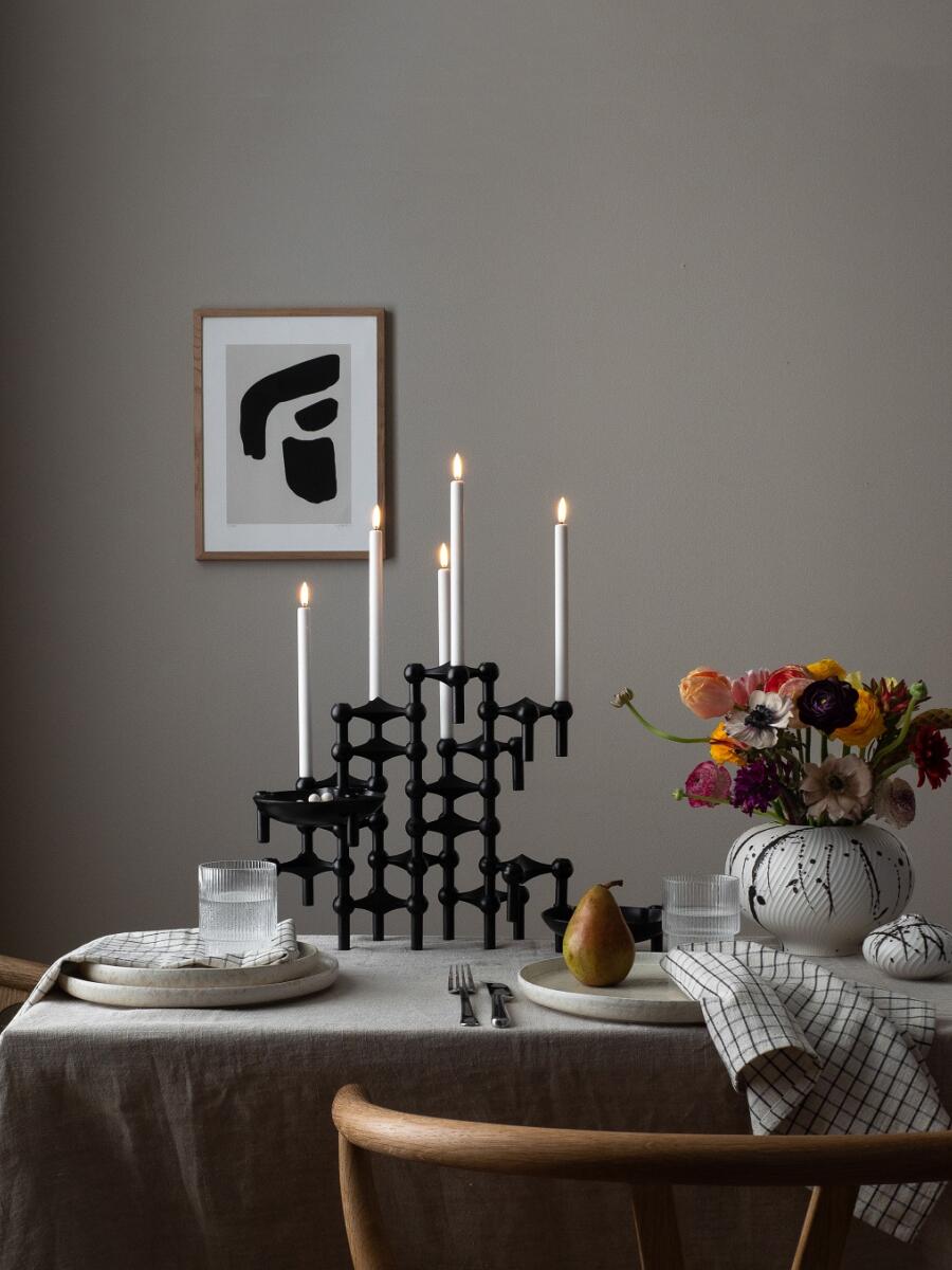 Candelabro de Metal con Estruc - Centerpiece Stick reseña y precio