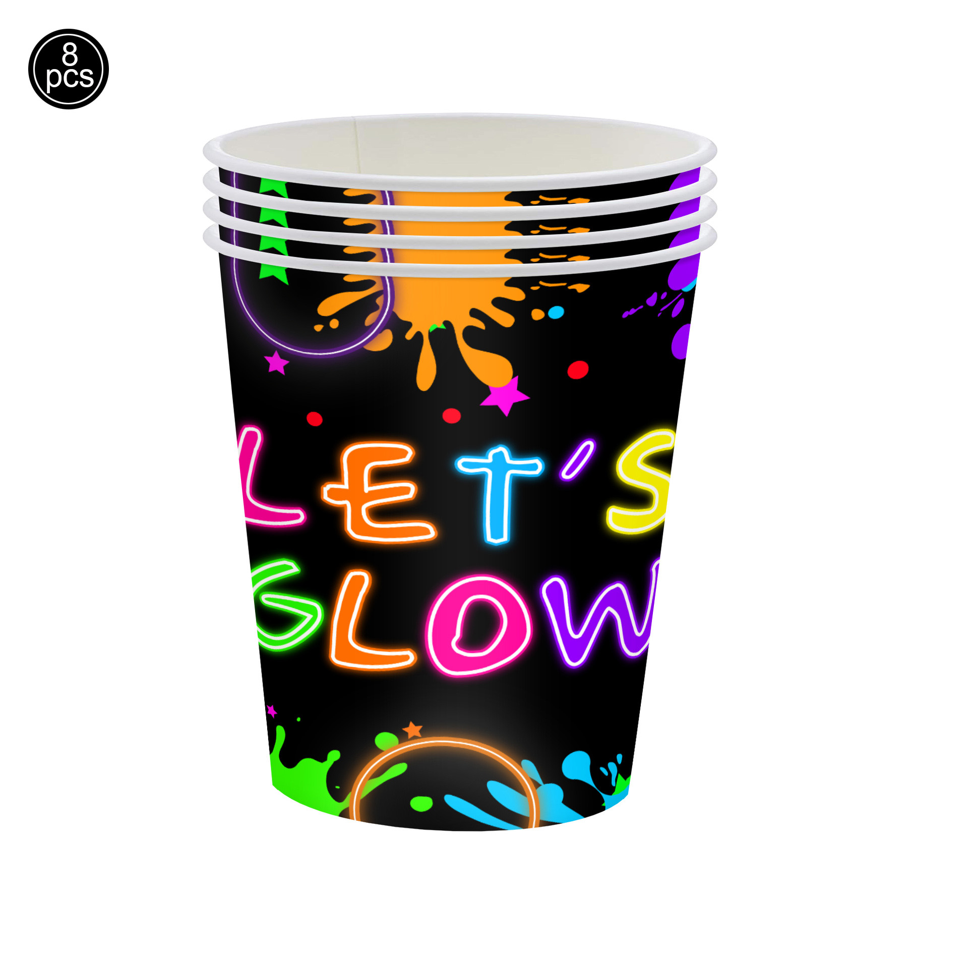 Suministros de fiesta de neón, - Let'S Party Event Supply reseña y precio