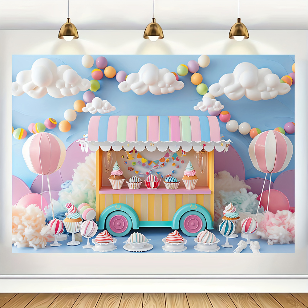 Fondo de fotografía con temáti - Dessert Table Backdrop reseña y precio