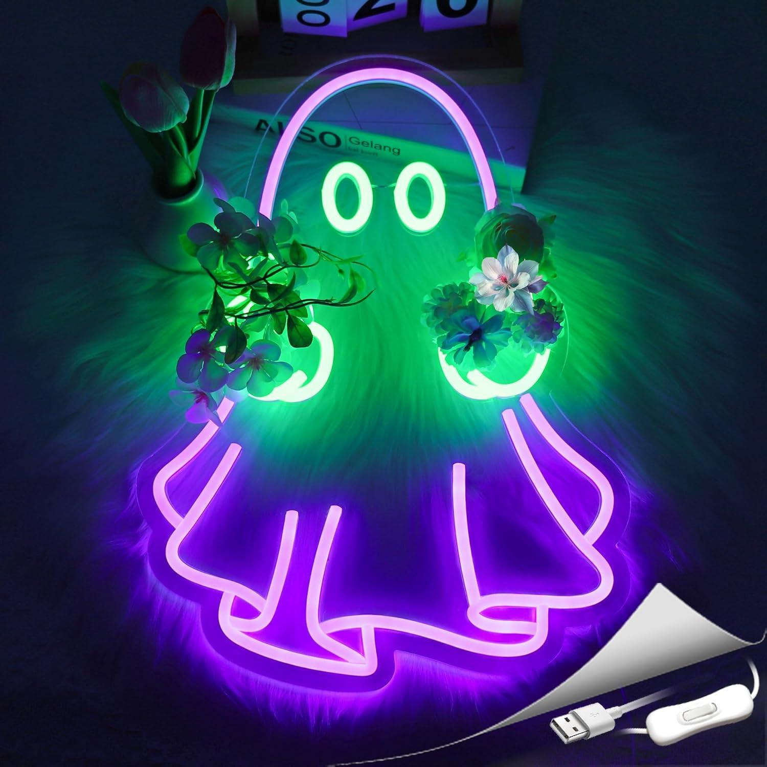 Letrero Luminoso LED USB con E - Neon Sign Party reseña y precio