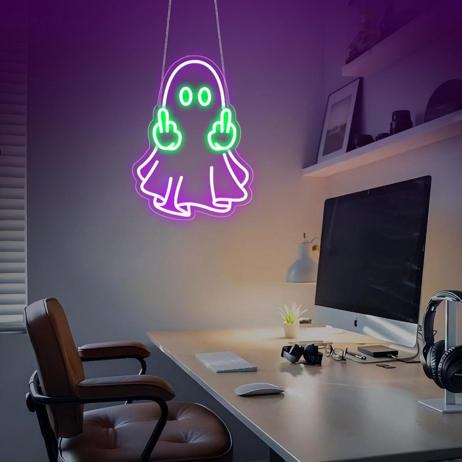 Letrero Luminoso LED USB con E - Neon Sign Party reseña y precio