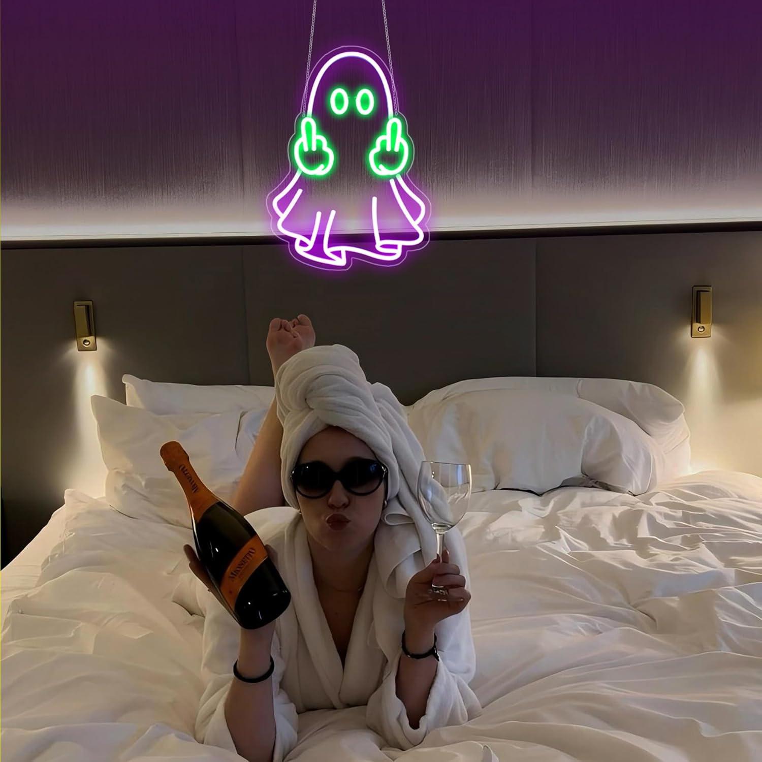 Letrero Luminoso LED USB con E - Neon Sign Party reseña y precio