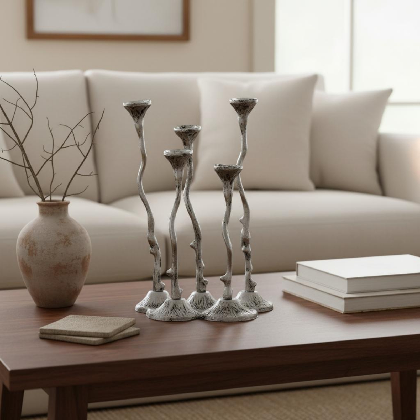 Candelabro Decorativo de Alumi - Centerpiece Stick reseña y precio