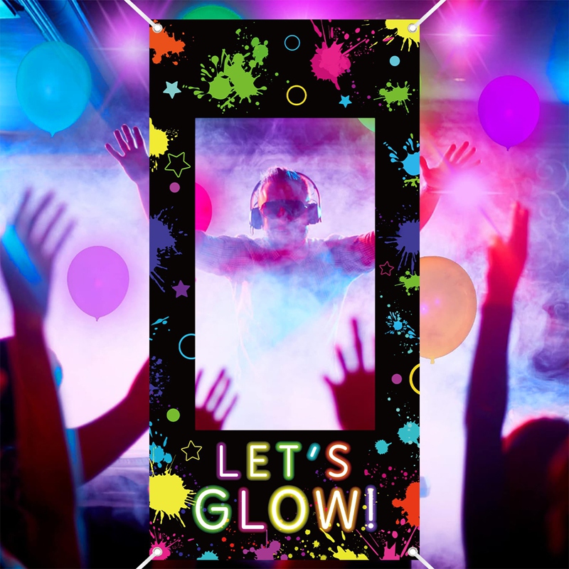 Marco de Fotos Let's Glow, Mar - Let'S Party Event Supply reseña y precio