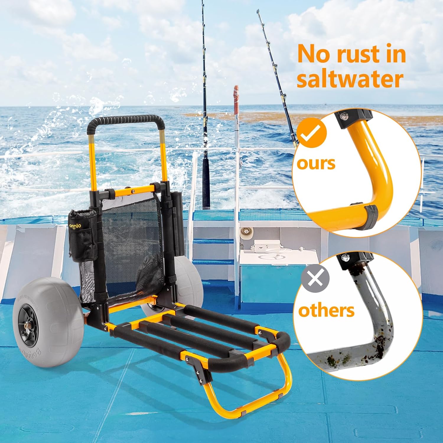 Carrito de Pesca para Playa Bo - Balloon Pump Hand reseña y precio