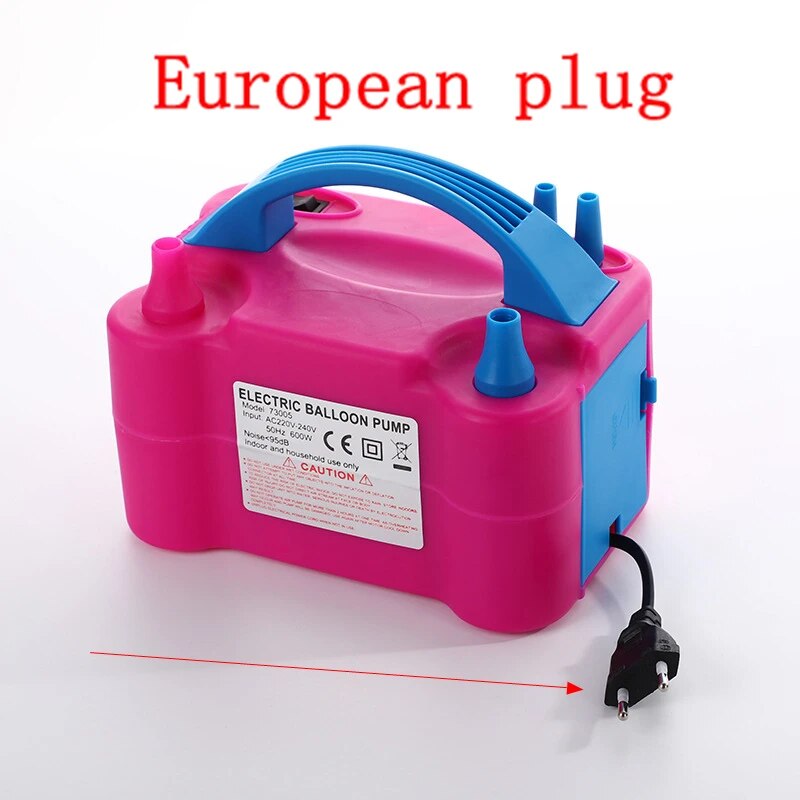 Bomba de globo eléctrica infla - Balloon Pump Hand reseña y precio