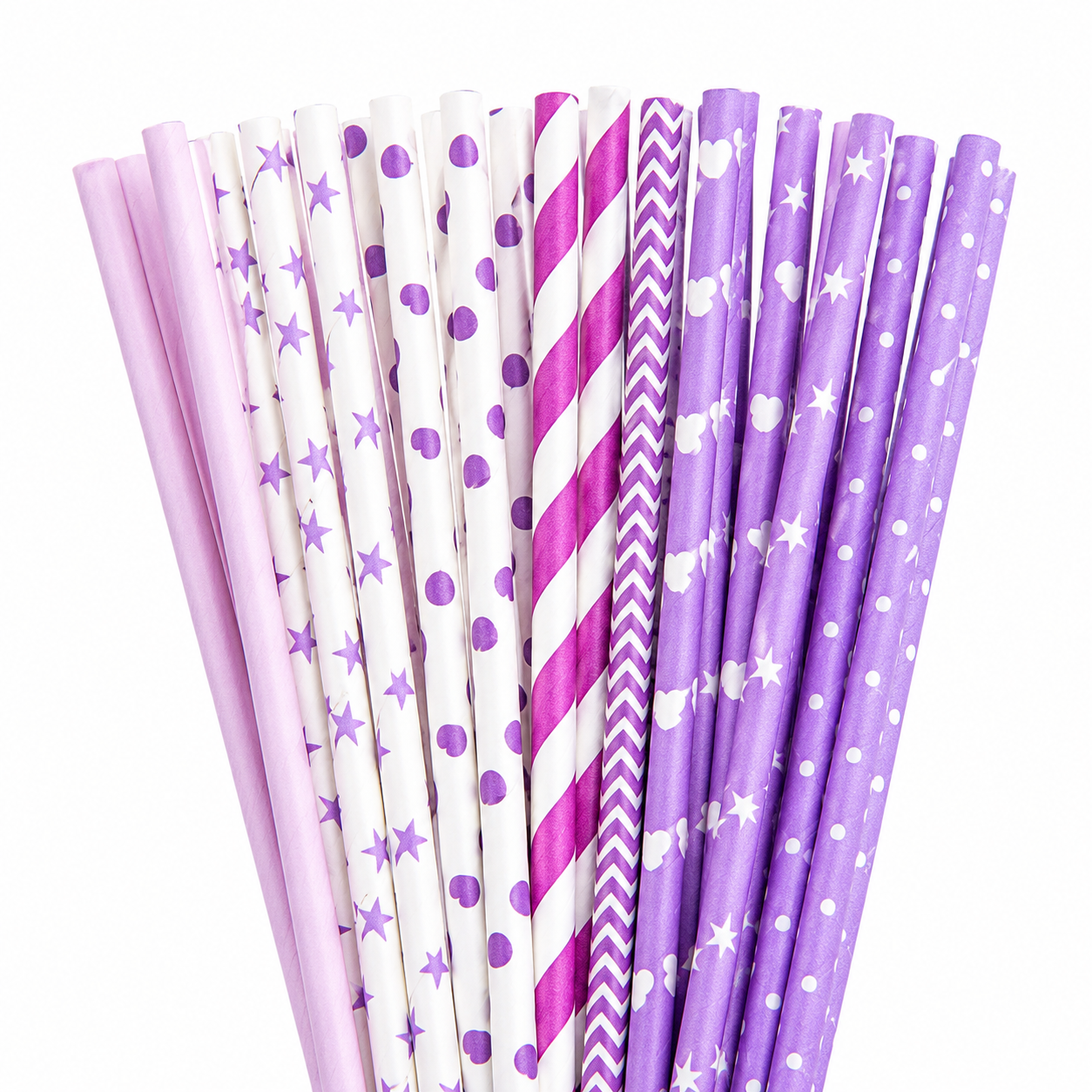 25 Pajitas de Papel con Diseño - Paper Straw Color reseña y precio