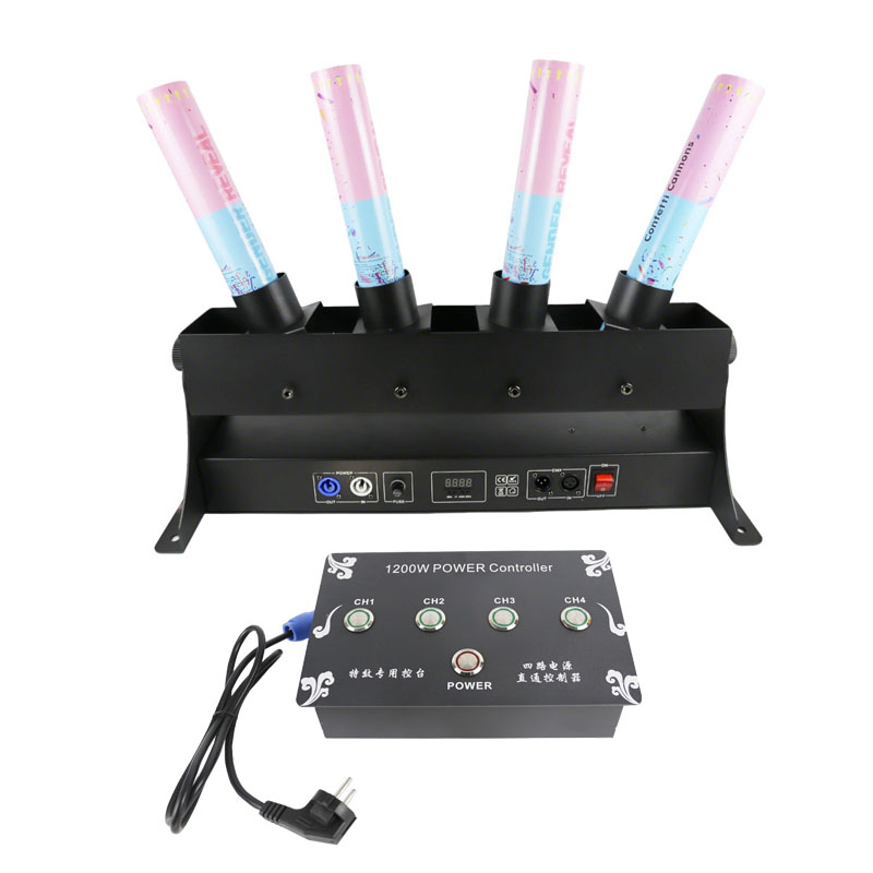 Cañón de Confeti Electrónico d - Confetti Cannon Tube reseña y precio