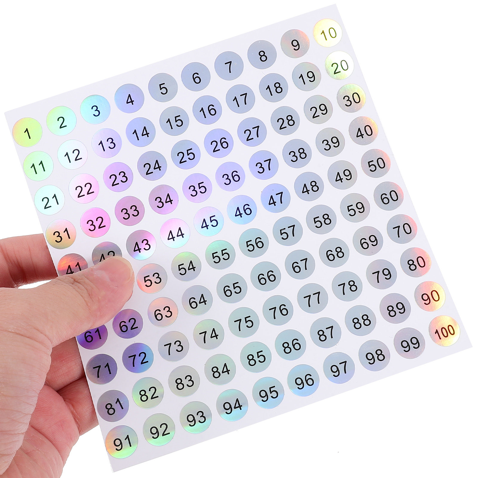 20 Hojas de Etiquetas Adhesiva - Event Party Box reseña y precio