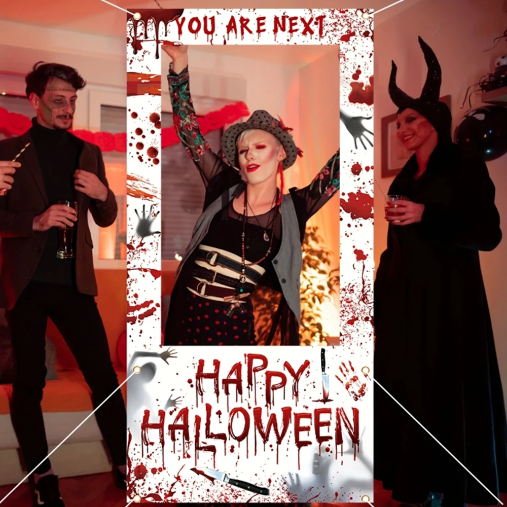 Runto Happy Halloween foto tel - Photo Booth Frame reseña y precio