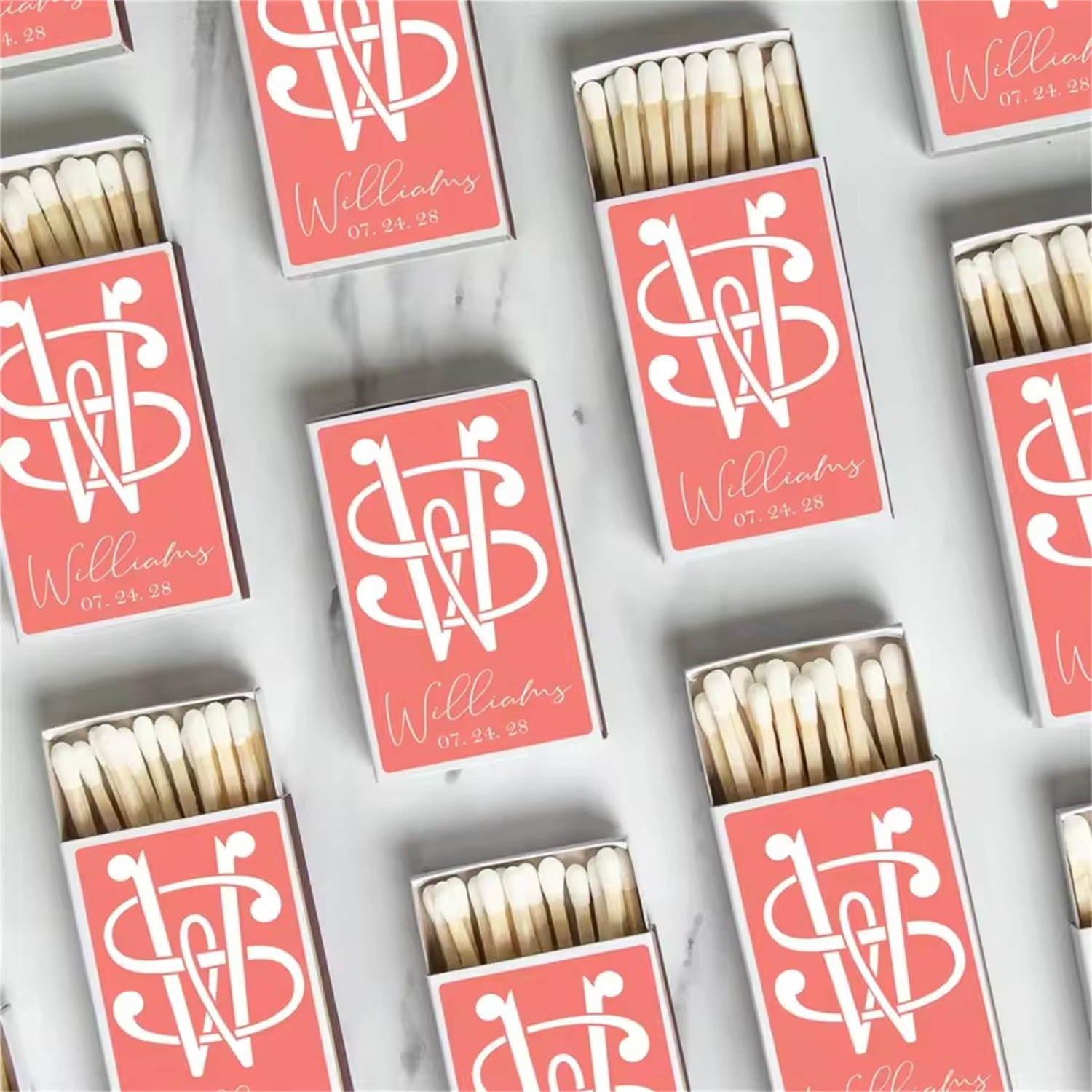 Cajas de cerillas personalizad - Let'S Party Event Supply reseña y precio