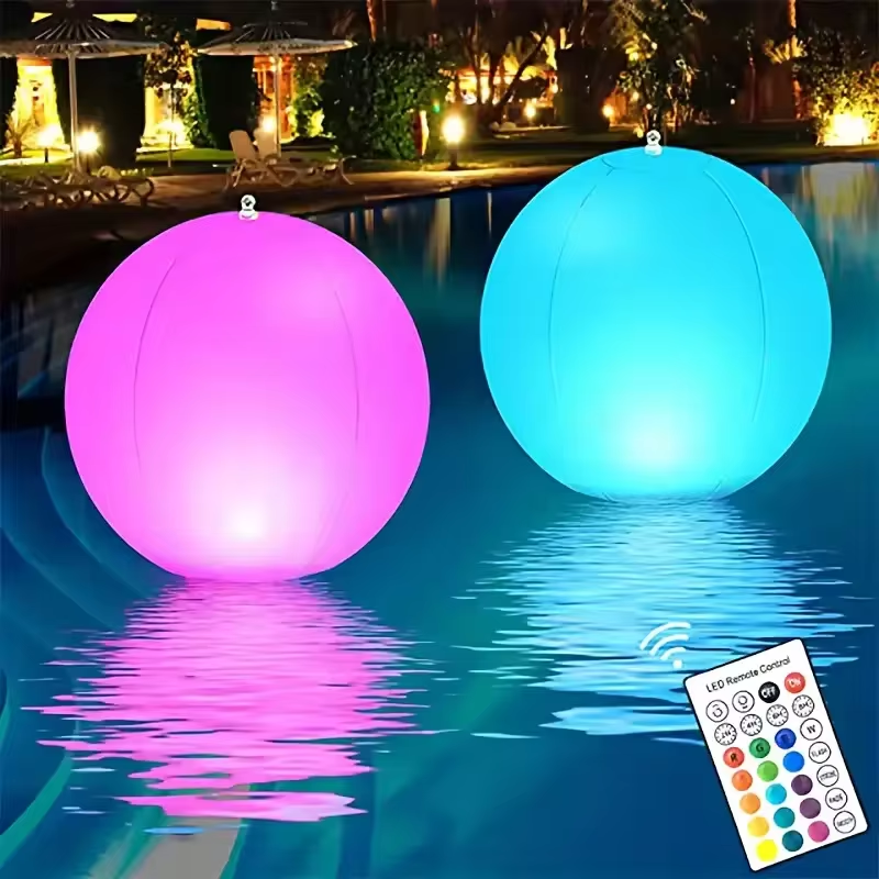 Luces flotantes para piscina,  - Led Balloon Light reseña y precio