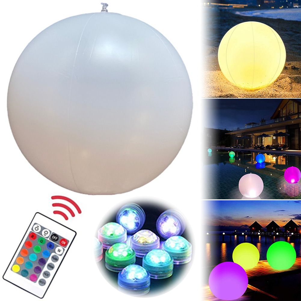 Luces flotantes para piscina,  - Led Balloon Light reseña y precio