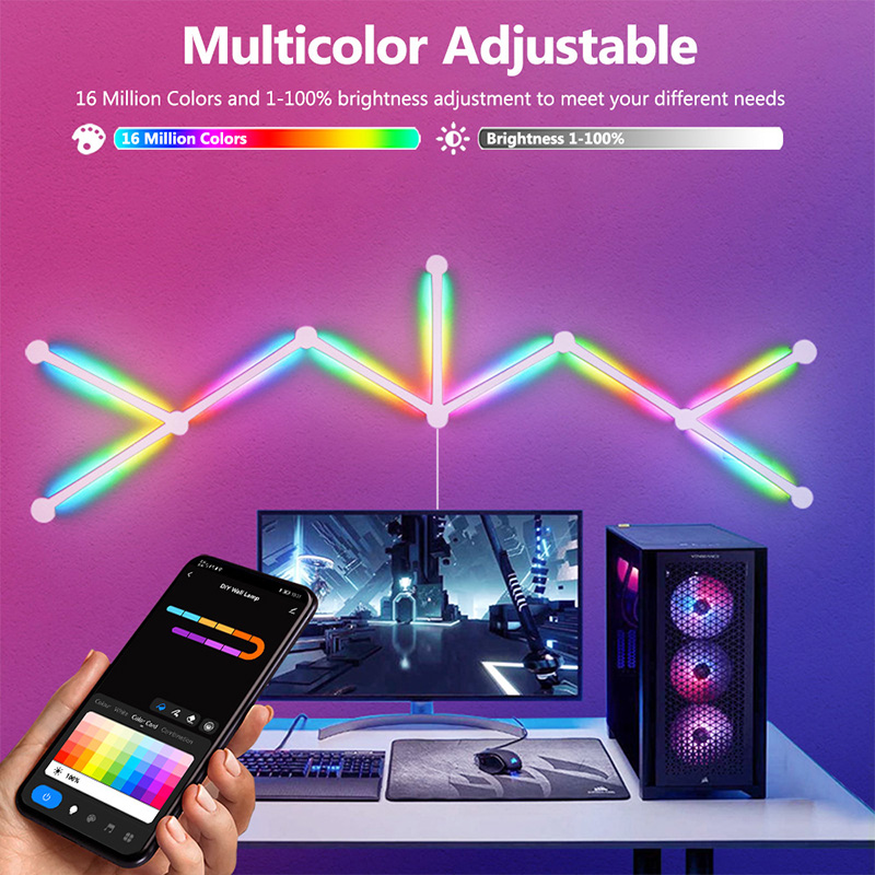Lámpara de pared RGB inteligen - Neon Sign Party reseña y precio