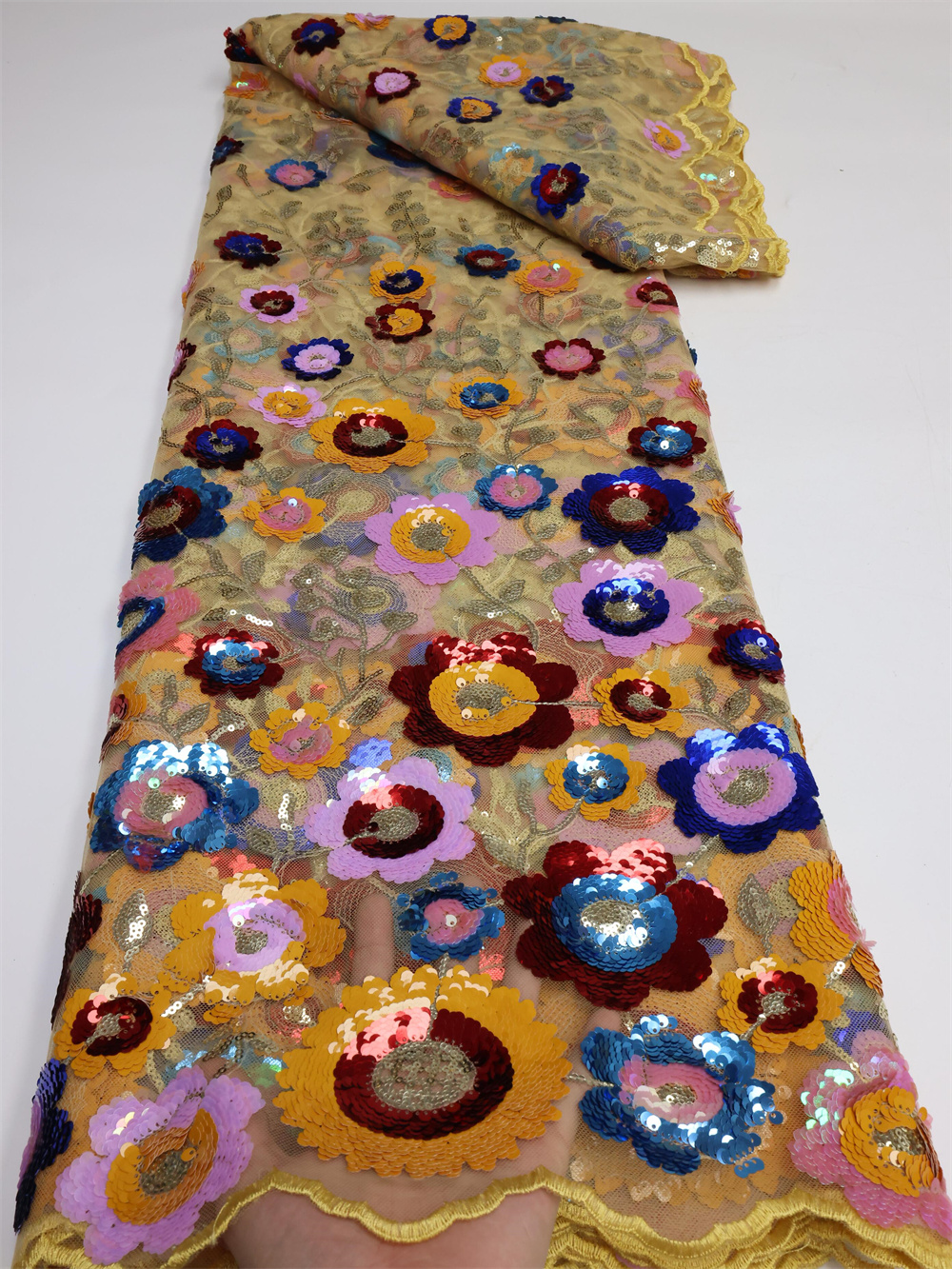 Tela de encaje africano de mal - Glitter Tablecloth reseña y precio