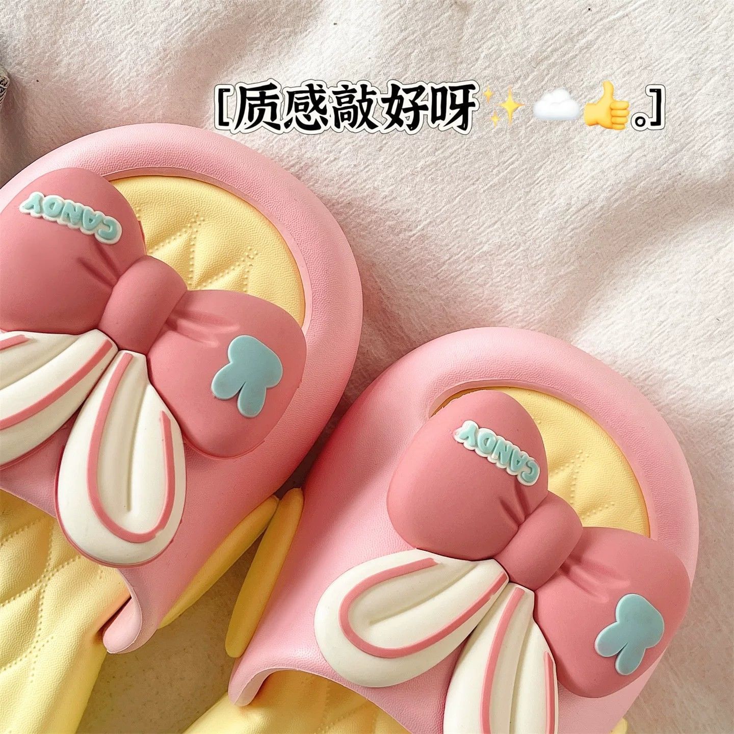 Lindas Pantuflas de Plataforma - Cotton Candy Cone reseña y precio