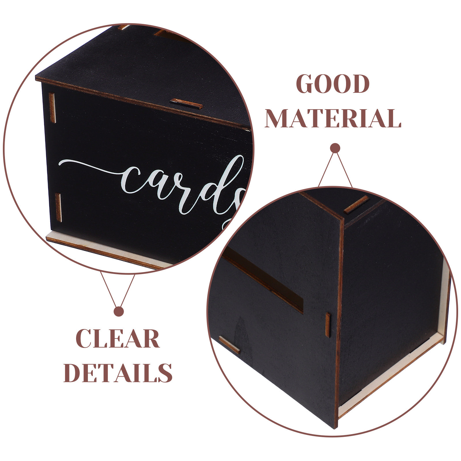 Caja de Madera Rústica para Ta - Event Party Box reseña y precio