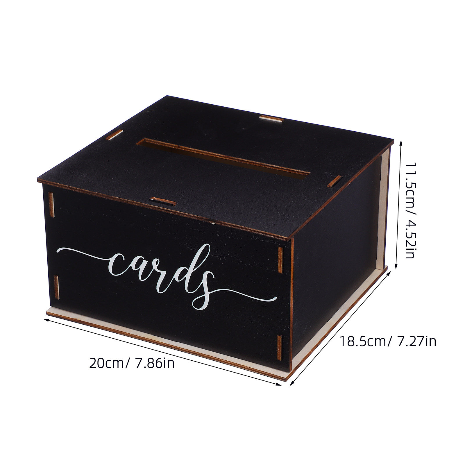 Caja de Madera Rústica para Ta - Event Party Box reseña y precio