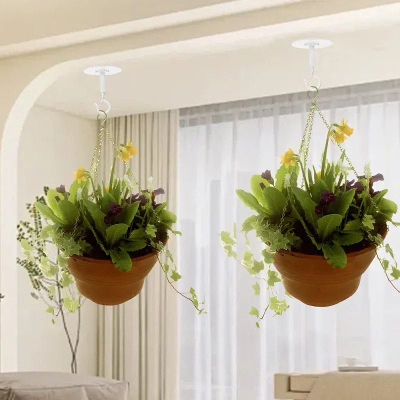 Ganchos de techo autoadhesivos - Flower Wall Panel reseña y precio