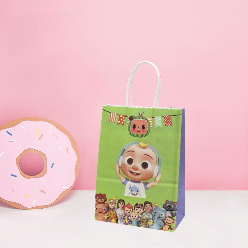 Cocomelons-Juego de bolsas de  - Party Favor Bag reseña y precio