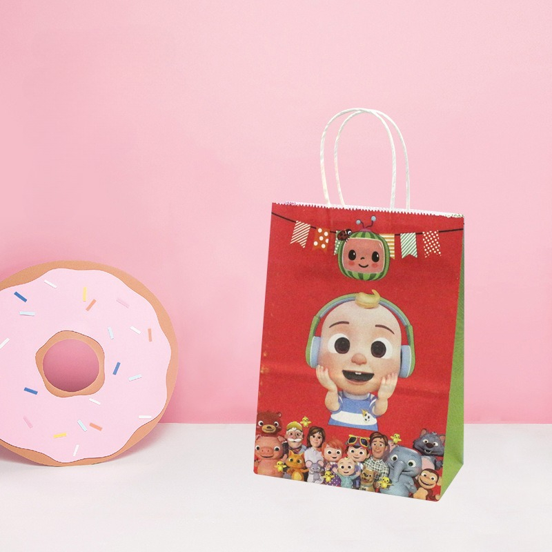 Cocomelons-Juego de bolsas de  - Party Favor Bag reseña y precio
