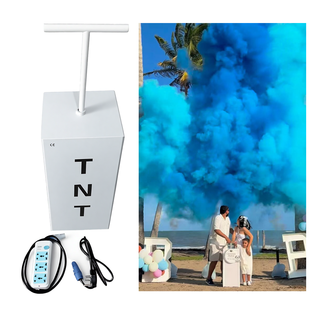 Kit de Máquina de Revelación d - Confetti Cannon Tube reseña y precio
