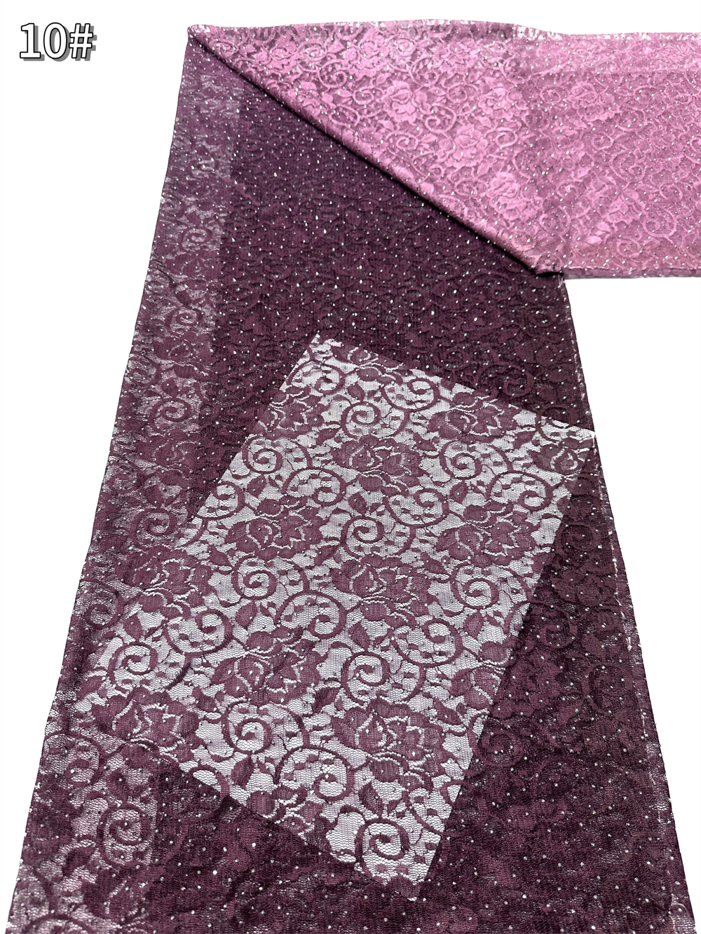 Encaje Nigeriano Bordado con C - Glitter Tablecloth reseña y precio