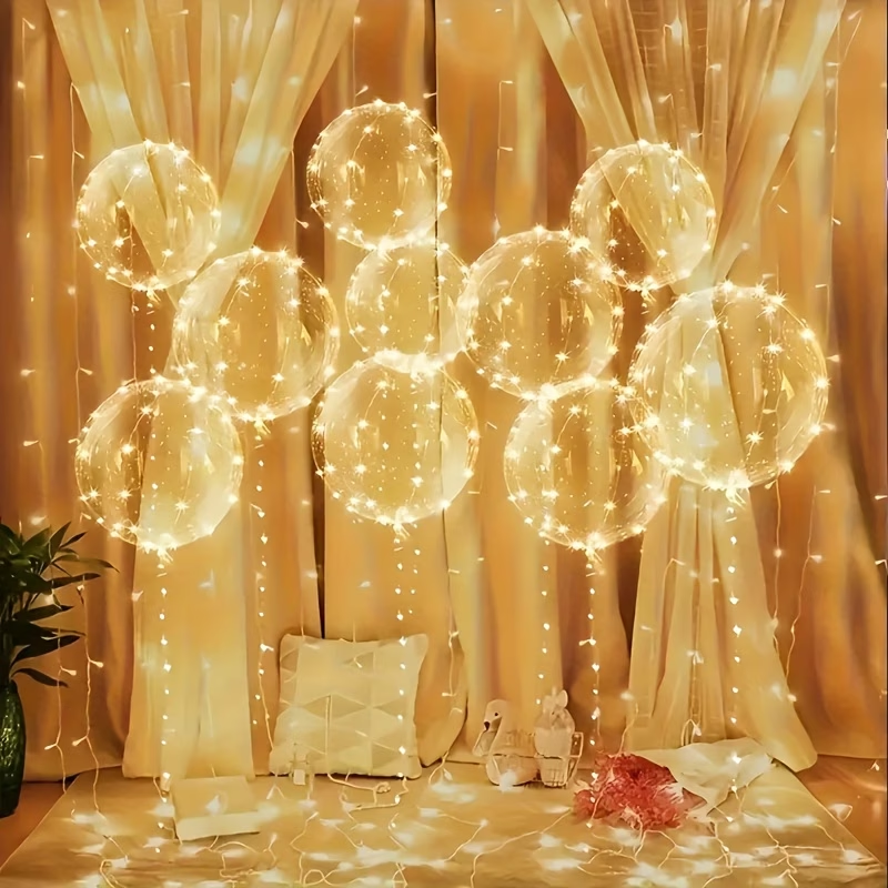 Juego de 20 globos Bobo con lu - Led Balloon Light reseña y precio