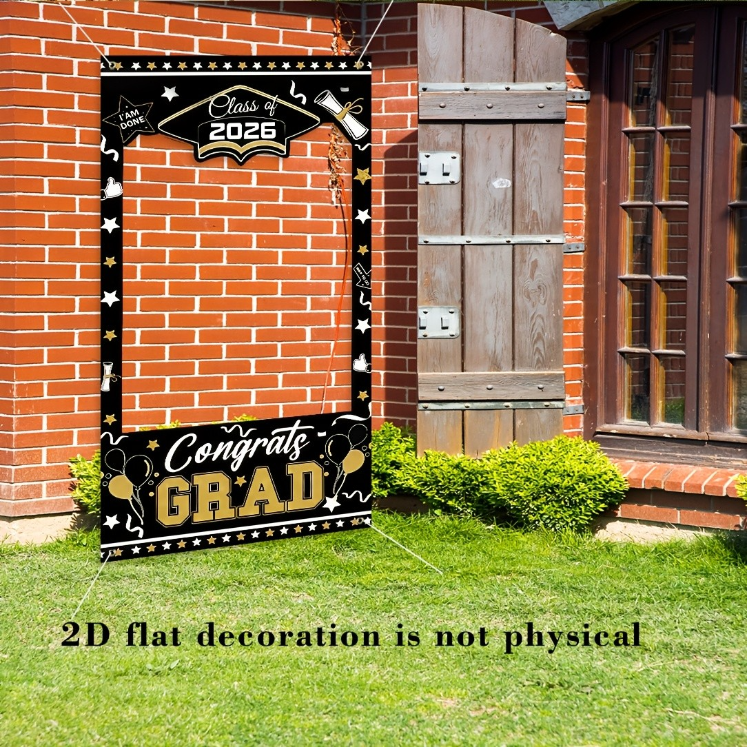 Banner plano 2D para puerta, 1 - Photo Booth Frame reseña y precio