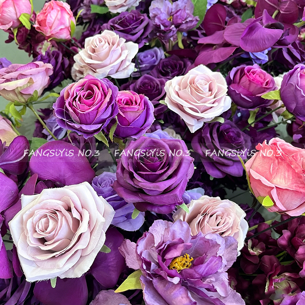 2M/1M Lujosa Hilera de Rosas A - Flower Wall Panel reseña y precio