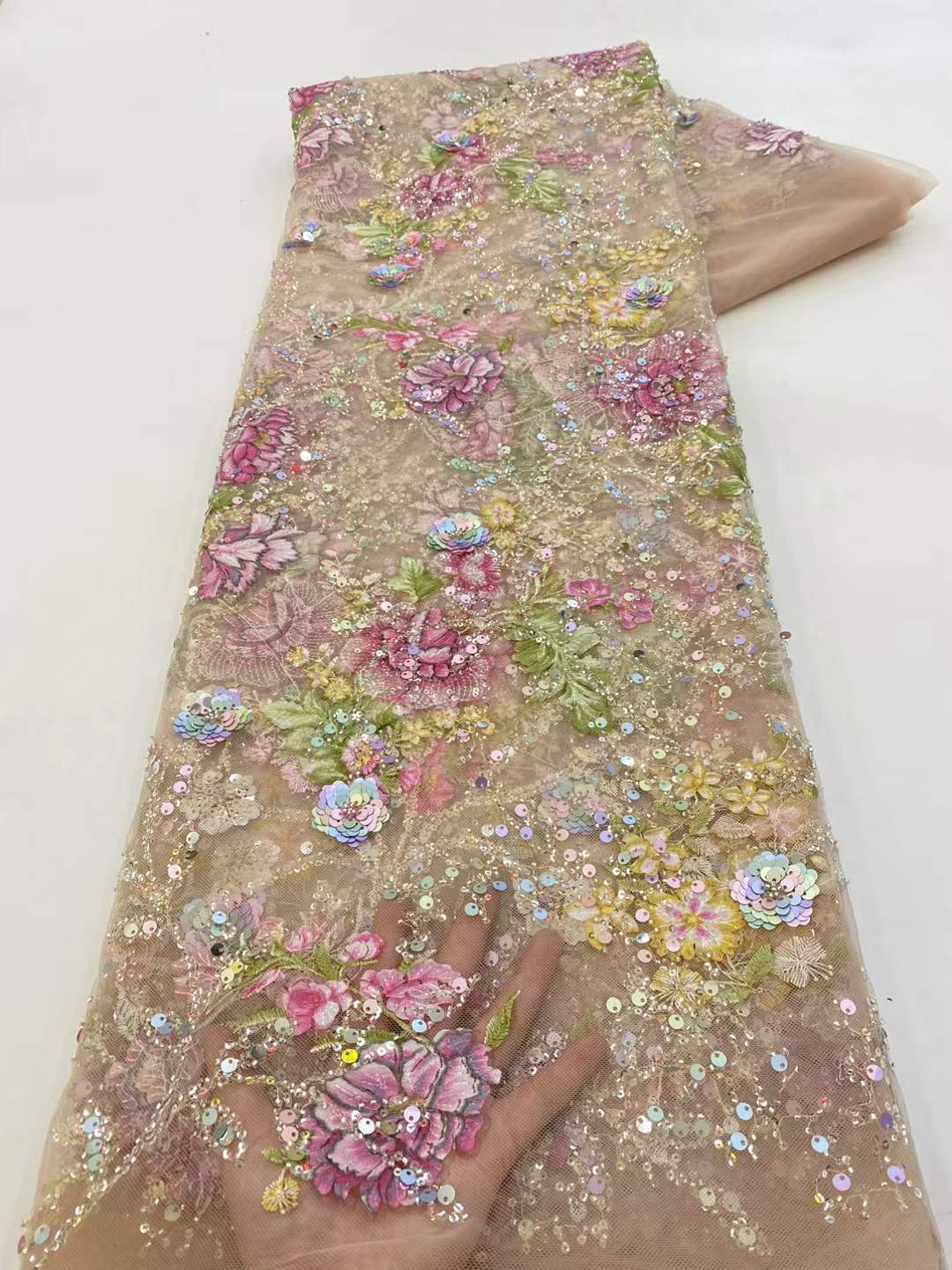 Tela de encaje africana 2026 d - Glitter Tablecloth reseña y precio