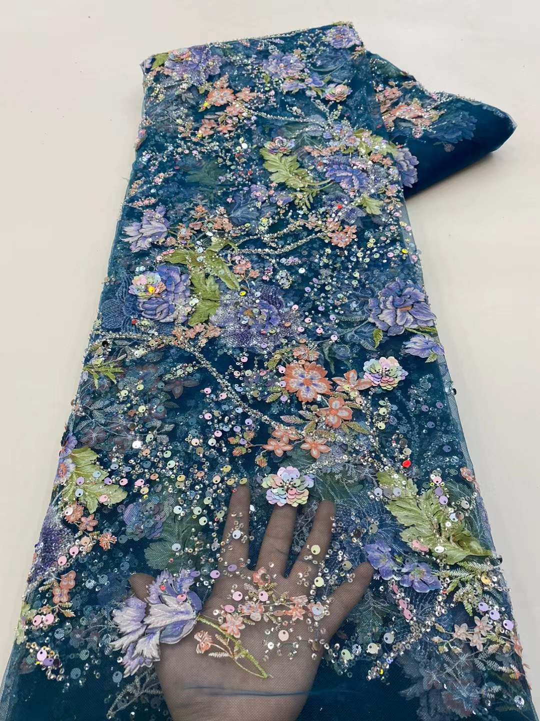 Tela de encaje africana 2026 d - Glitter Tablecloth reseña y precio
