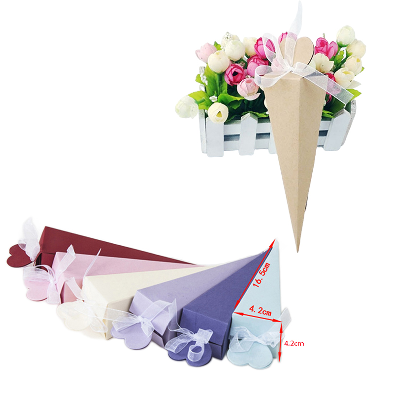 Caja de dulces de boda con con - Cotton Candy Cone reseña y precio