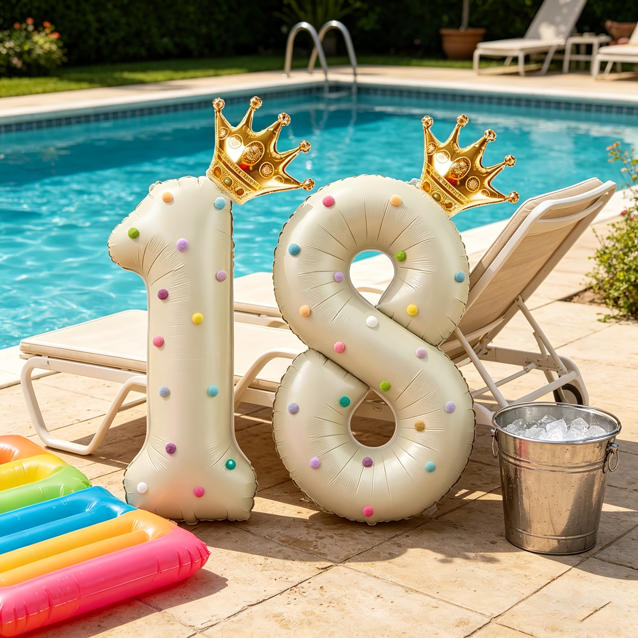 Globos de Número Grandes de 40 - Party Event Supply Store reseña y precio