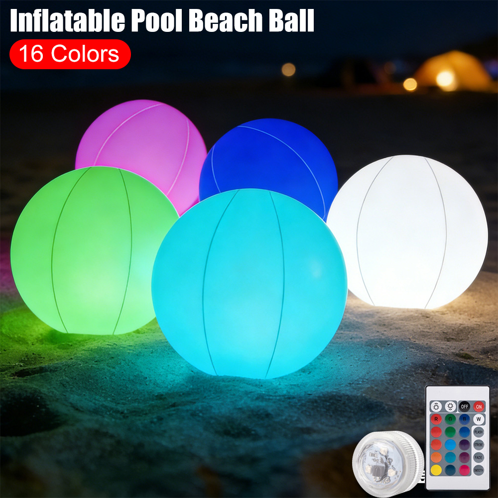 Pelota Inflable Luminosa LED p - Led Balloon Light reseña y precio