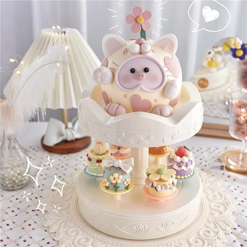 Soporte giratorio automático p - Cupcake Stand Tier reseña y precio