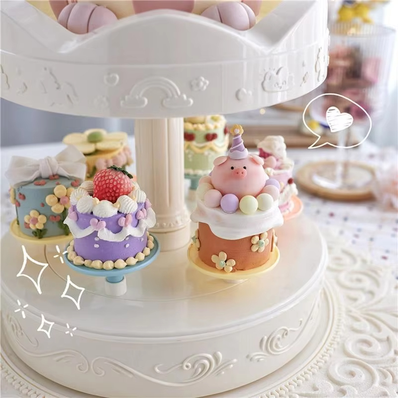 Soporte giratorio automático p - Cupcake Stand Tier reseña y precio