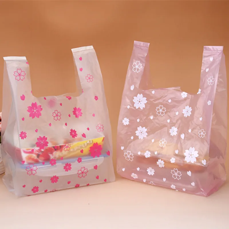 Bolsa de plástico Rosa Sakura  - Event Party Shop reseña y precio