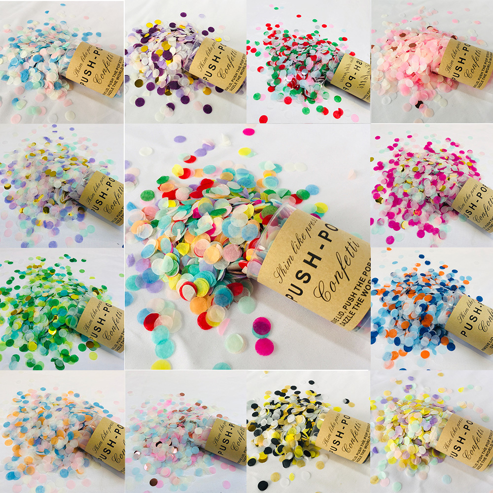 Confeti de papel Multicolor pa - Confetti Cannon Tube reseña y precio