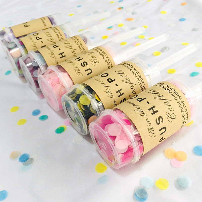 Confeti de papel Multicolor pa - Confetti Cannon Tube reseña y precio