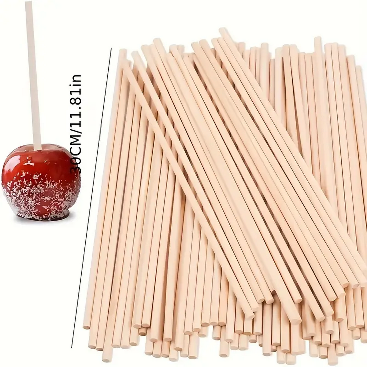 Palos de bambú DIY, 50/100 Uds - Cotton Candy Cone reseña y precio