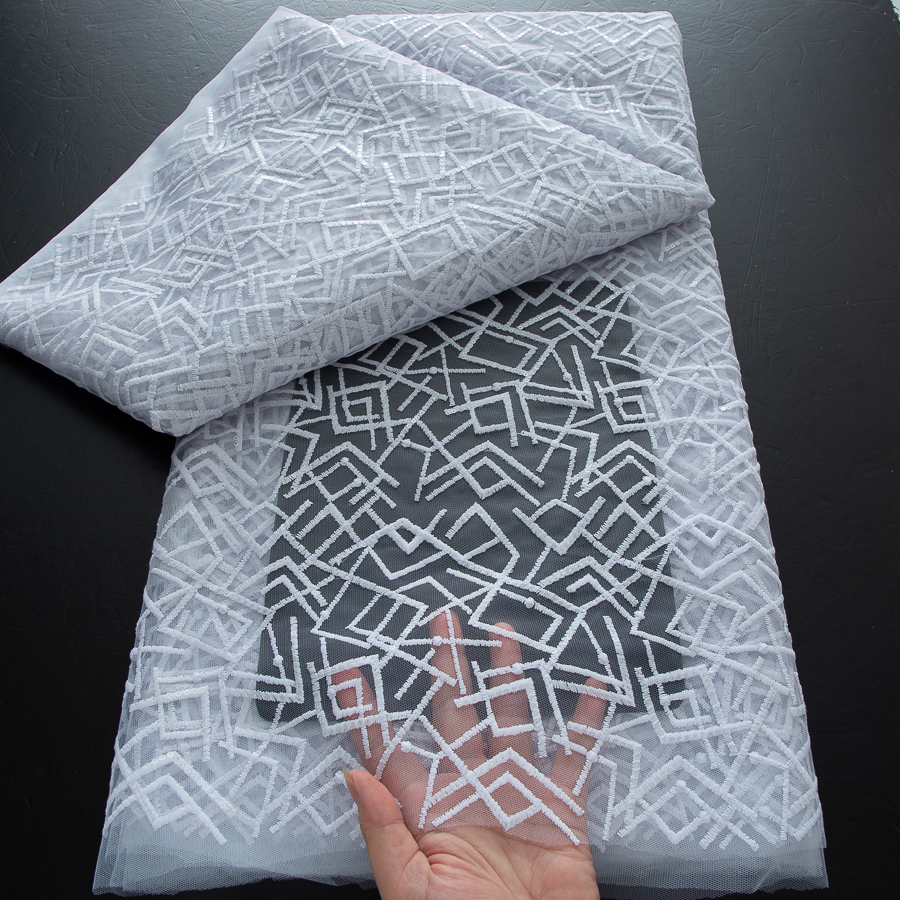 Tela de encaje de red de lente - Glitter Tablecloth reseña y precio