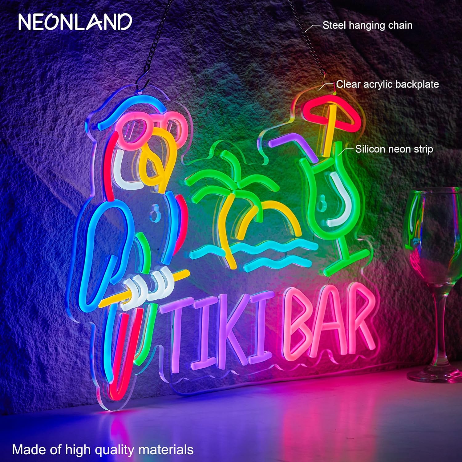 Letrero de Neón con Diseño de  - Neon Sign Party reseña y precio