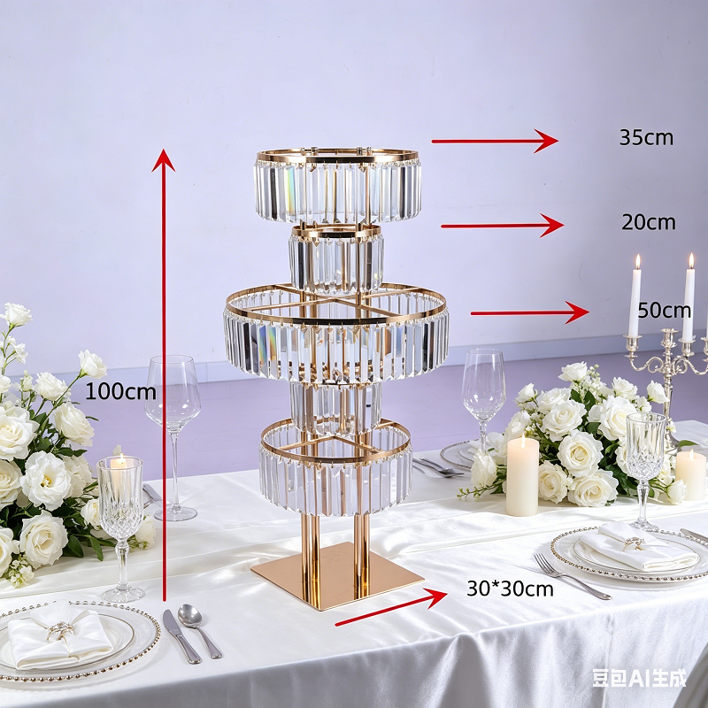 4 Soportes de Flores de Crista - Party Event Supply Store reseña y precio