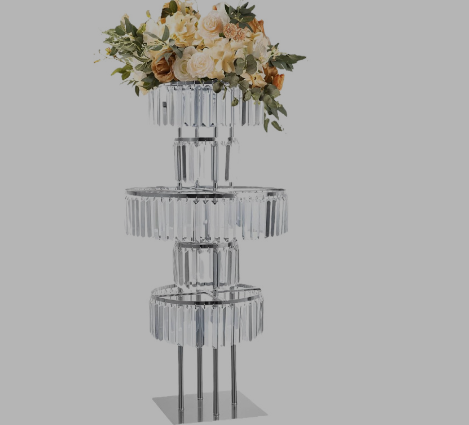 4 Soportes de Flores de Crista - Party Event Supply Store reseña y precio