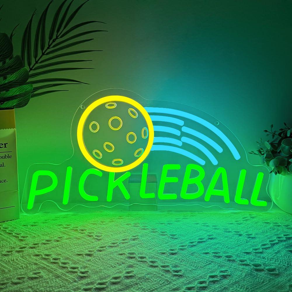 Letrero de Neón Pickleball, Lu - Neon Sign Party reseña y precio