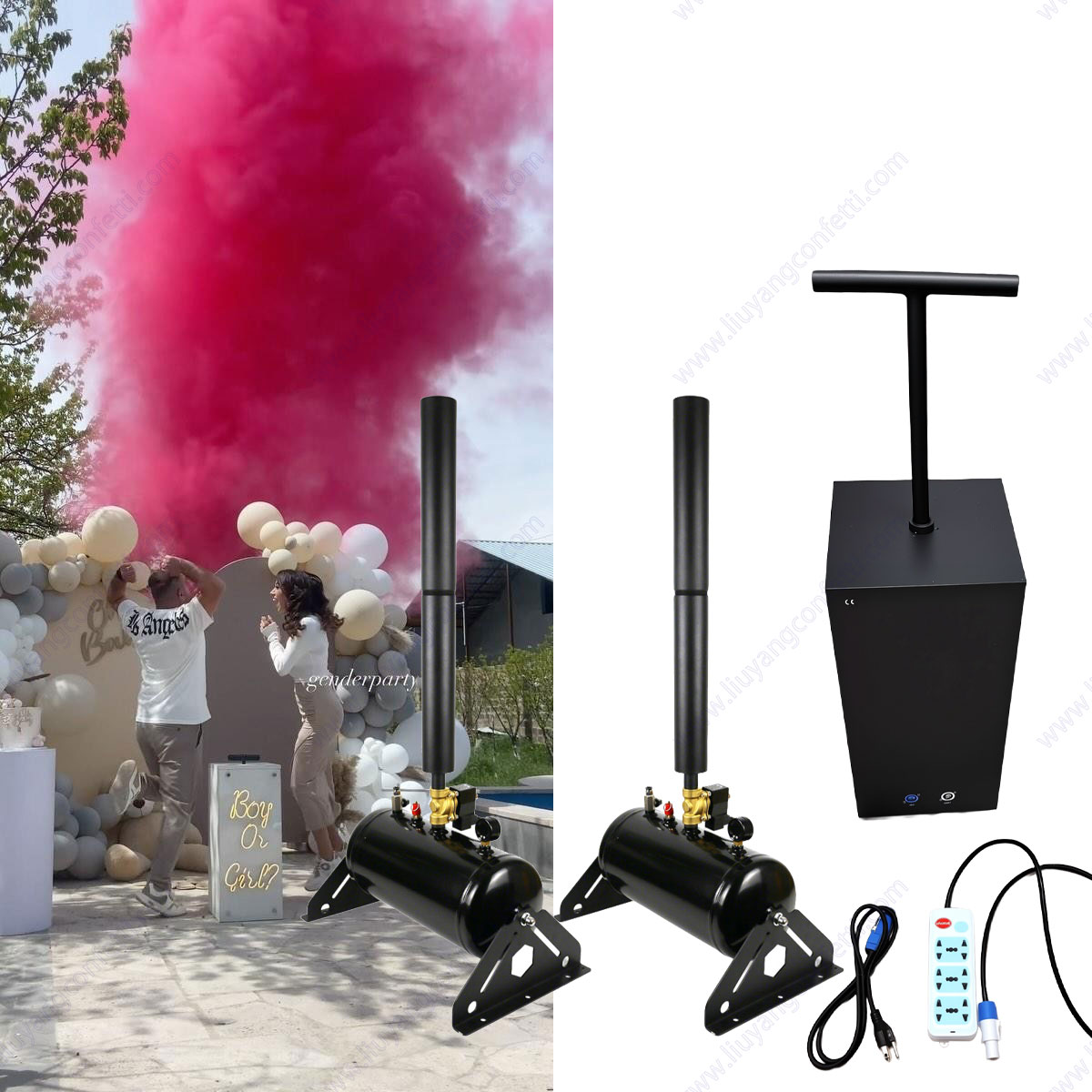 Confeti Streamer Baby Shower M - Confetti Cannon Tube reseña y precio