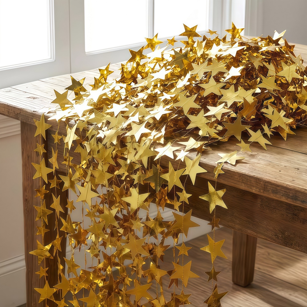 Guirnalda de estrellas de cinc - Party Banner Gold reseña y precio