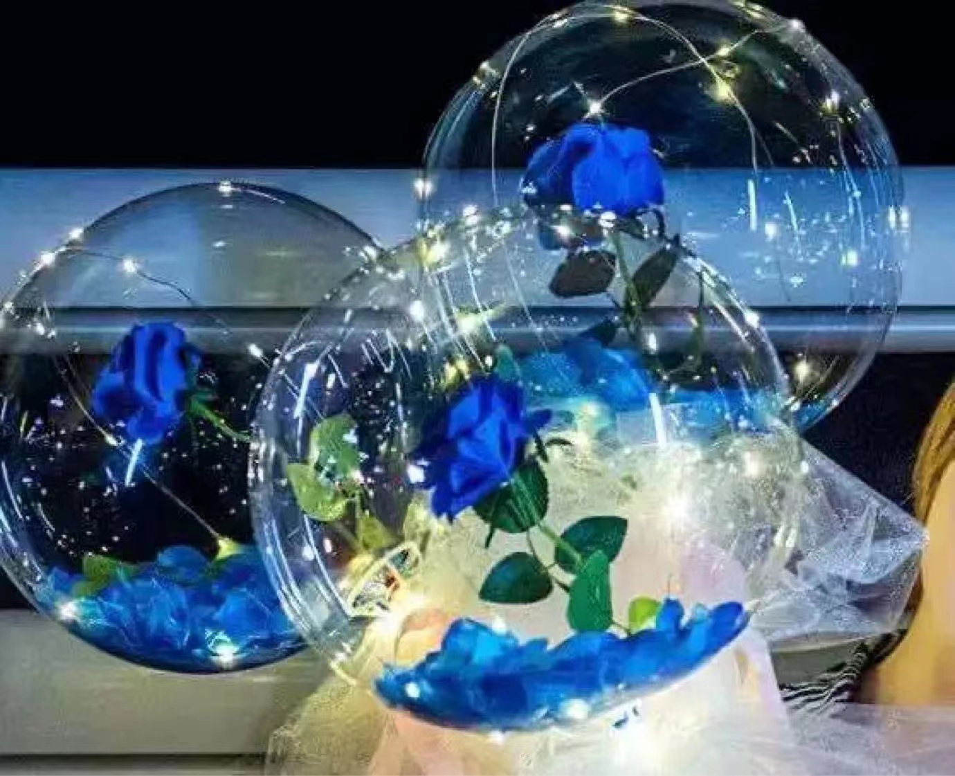 Globo luminoso LED Rosa ramo d - Led Balloon Light reseña y precio