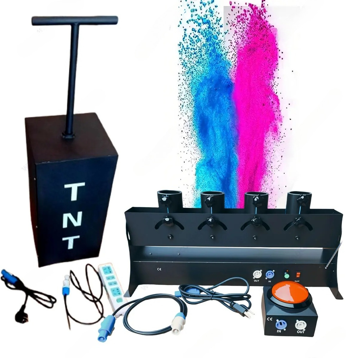 Cañón de Confeti Electrónico T - Confetti Cannon Tube reseña y precio